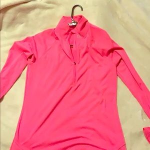 Long sleeve zip up shirt